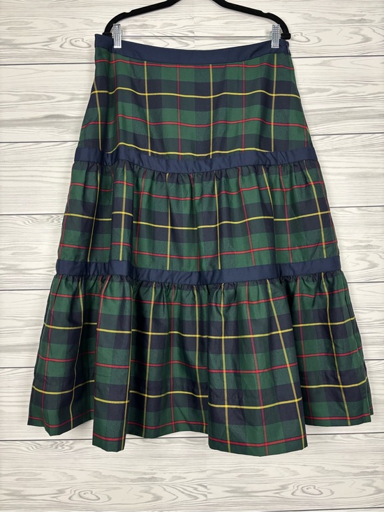 Gretchen Scott Designs Dresses & Skirts - Gretchen Scott Tartan Plaid Tiered Skirt Size Large